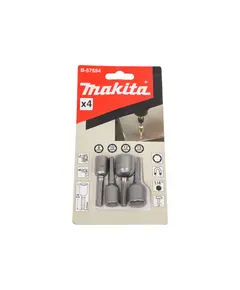 Набор магнитных головок MAKITA торцевых С-form 4 шт. (8, 10, 12, 13 мм)