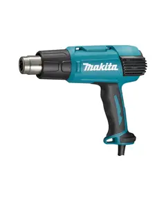 Термопистолет MAKITA HG6530VK, 2000 Вт, 280-550 л\м, 50\650 грС, чем., 4 насадки, 0.6 кг