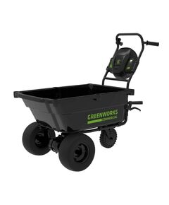 Акк. тележка GREENWORKS 82GC, 82V, 106 л, 100 кг, 4.2 км/ч, самоходная, без АКБ и ЗУ