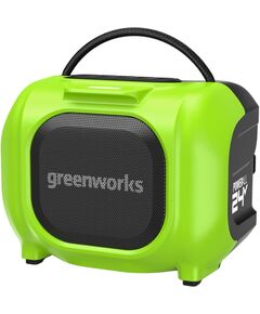 Акустическая система GREENWORKS GPT-MNBS, беспроводная, 24В/220В, 40Вт, Bluetooth, TWS (Стереопара), без АКБ и ЗУ