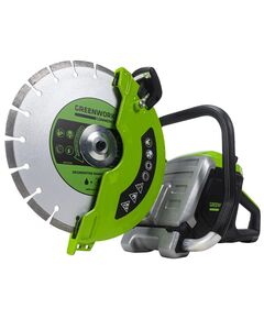 Акк. резчик GREENWORKS 82PC14, 82V, 350 мм, 4,3 кВт, без АКБ И ЗУ