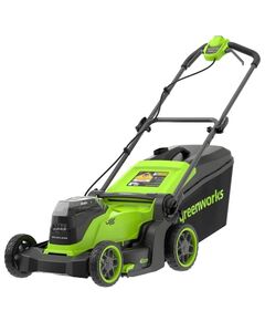 Акк. газонокосилка GREENWORKS GD24X2LM411, 2х24В, 41 см, бесщеточная, без АКБ и ЗУ (2520907)