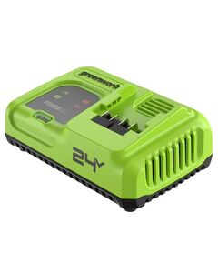 Зарядное устройство GREENWORKS G24C8, 24 В, 8 A, ультрабыстрое (2958707)