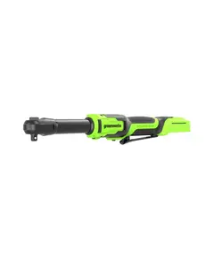 Акк. гайковёрт-трещотка GREENWORKS GD24RWX, 24В, 1/2", 80Нм, 170мм, удлиненая, 0-250об/мин, бесщеточная, LED-подсветка, без АКБ и ЗУ (3803907)