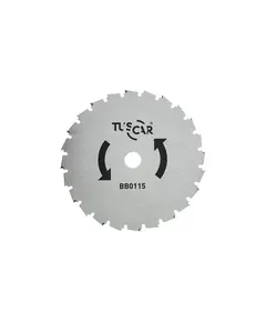 Нож для мотокосы TUSCAR BB0115, Professional, 200x25,4/20x1,6x22T, Forest - для кустореза