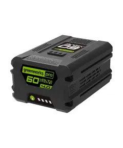 Аккумулятор GREENWORKS G60B4, 60V, 4 А.ч, Li-ion, время зарядки 60 мин (до -20°С)