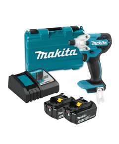 Аккумуляторный винтоверт ударный MAKITA DTD156RFE, LXT 18В, 1/4", 155 Нм (2x3.0 Ач, з/у)