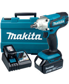 Акк. гайковерт ударный MAKITA DTW190RME, 18 В, 190 Нм, 1/2", 1.4 кг, 2х4 Ач, кейс