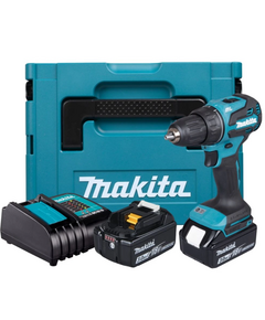 Акк. шуруповерт MAKITA DDF490SFJ, LXT, 18В BL, XPT, 13 мм, 50/27 Нм, 2х3,0 Ач, ЗУ, Makpac2