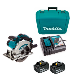 Аккумуляторная пила дисковая MAKITA DSS610RFE, LXT 18В, 2х3.0 Ач, ЗУ
