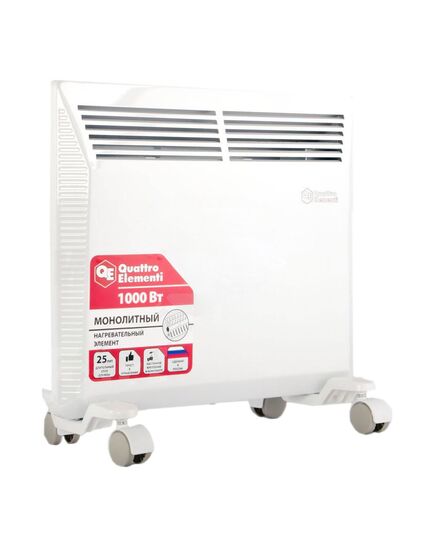 Воздухонагреватель конвекторный QUATTRO ELEMENTI QE-1000KM, 1 кВт, изображение 2