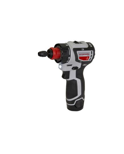 Аккумуляторный шуруповерт ИНТЕРСКОЛ ДА-10/12В КомбиМАКС, 4 насадки, кейс, изображение 2