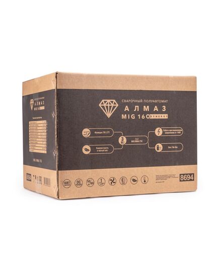 Полуавтомат сварочный Алмаз MIG 160 SYNERGY, изображение 7