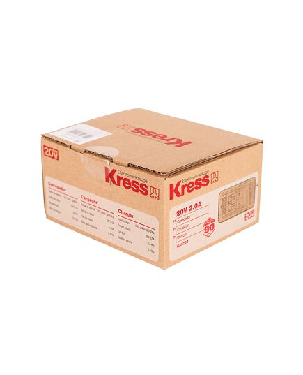 Зарядное устройство KRESS KA3702, 20В 2A 100/240В 60/125мин 0.41кг, изображение 7