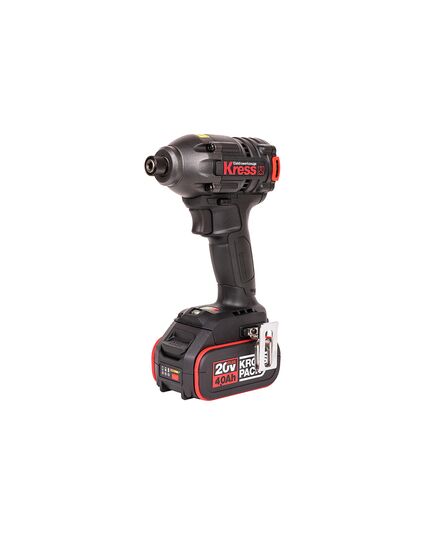 Аккумуляторный винтоверт KRESS KU290 BL, 2х4Ач Li-ion, кейс, изображение 3