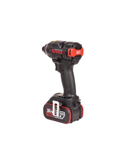 Аккумуляторный винтоверт KRESS KU290 BL, 2х4Ач Li-ion, кейс, изображение 4