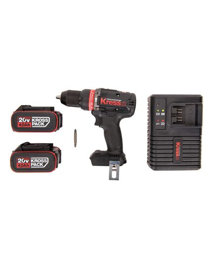 Аккумуляторный шуруповерт ударный KRESS KU361 BL, изображение 6