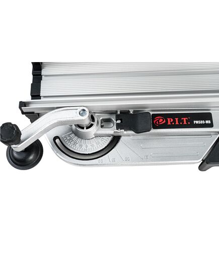 Направляющая шина угловая P.I.T. PMS89-MB для минипилы PMS89-C (струбцина, регулировка угла до 60гр.), изображение 2