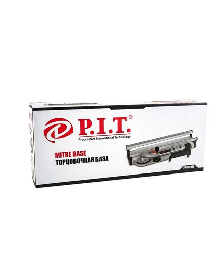 Направляющая шина угловая P.I.T. PMS89-MB для минипилы PMS89-C (струбцина, регулировка угла до 60гр.), изображение 4