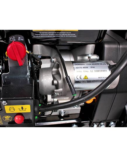 Снегоуборочник CHAMPION ST662E 6.5лс 61см 5F/2Rколеса 3.6л 80.5кг эл.стартер, фары, обогрев рук, изображение 2