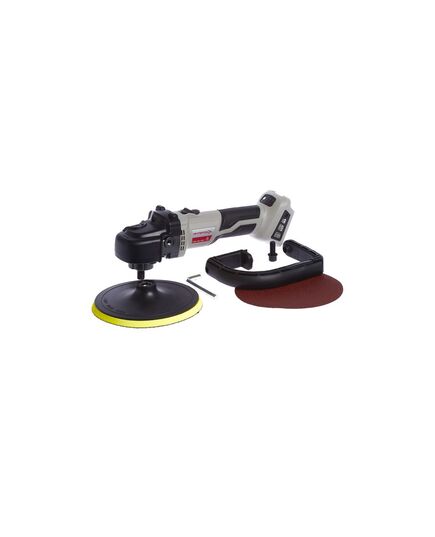 Аккумуляторная полировальная шлифовальная машина ИНТЕРСКОЛ УПМ-180/18ВЭ, изображение 2