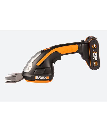 Аккумуляторные ножницы WORX WG801E.5 (в комплекте с тяпкой), изображение 4 от магазина Планета Инструмент Аккумуляторные ножницы WORX WG801E.5 (в комплекте с тяпкой), изображение 4