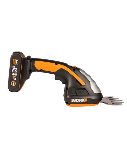 Аккумуляторные ножницы WORX WG801E.5 (в комплекте с тяпкой), изображение 5 от магазина Планета Инструмент Аккумуляторные ножницы WORX WG801E.5 (в комплекте с тяпкой), изображение 5