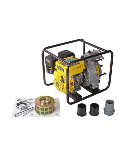 Мотопомпа грязевая CHAMPION GTP80, изображение 6