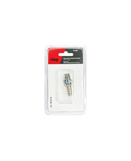 Штуцер FUBAG елочка 8мм с обжим.кольцом 8х13мм блистер (180161 B), изображение 2