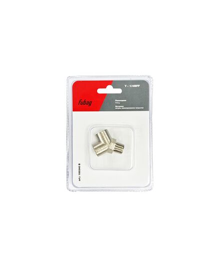 Переходник FUBAG Y-1/4"MFF блистер (180340B), изображение 2
