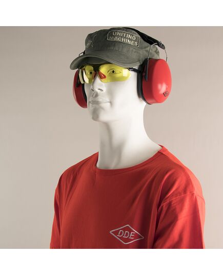 Очки защитные DDE желтые (647-635), изображение 3