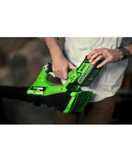 Воздуходувка аккумуляторная GREENWORKS G40AB (с АКБ и ЗУ), изображение 12