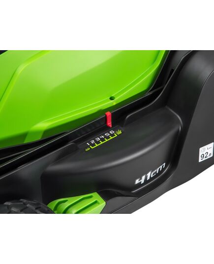 Газонокосилка аккумуляторная GREENWORKS G40LM40, 40В (без АКБ и ЗУ ), изображение 4