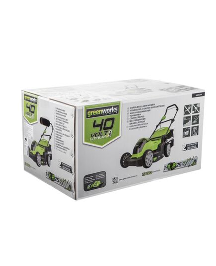 Газонокосилка аккумуляторная GREENWORKS G40LM40, 40В (без АКБ и ЗУ ), изображение 7