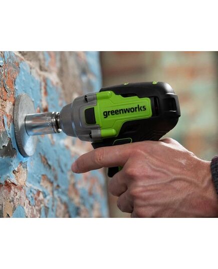 Аккумуляторный гайковерт ударный GREENWORKS GD24IW, без АКБ и ЗУ, изображение 3