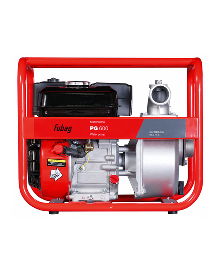 Мотопомпа FUBAG PG 600, изображение 5