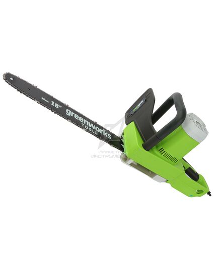 Пила цепная электрическая GREENWORKS GCS2046 (2.0 кВт, 18"), изображение 8