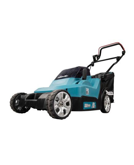 Газонокосилка аккумуляторная MAKITA DLM382PM2 (2xBL1840B,DC18RD), изображение 4