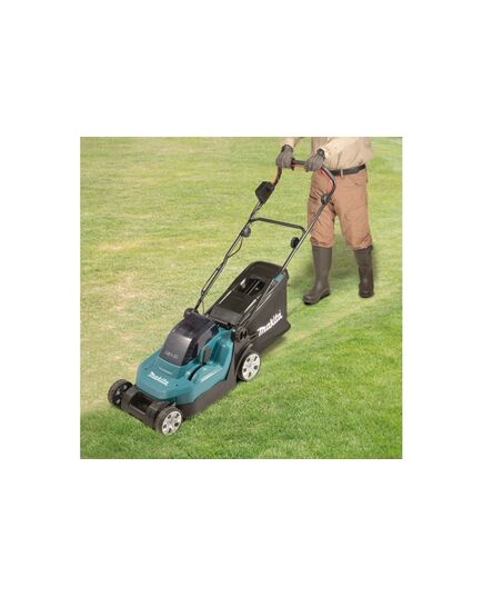 Газонокосилка аккумуляторная MAKITA DLM382CM2 (2xBL1840B,DC18SH), изображение 6