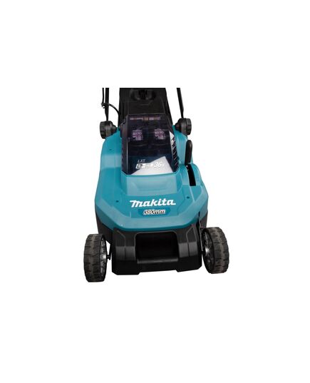 Газонокосилка аккумуляторная MAKITA DLM382PM2 (2xBL1840B,DC18RD), изображение 7