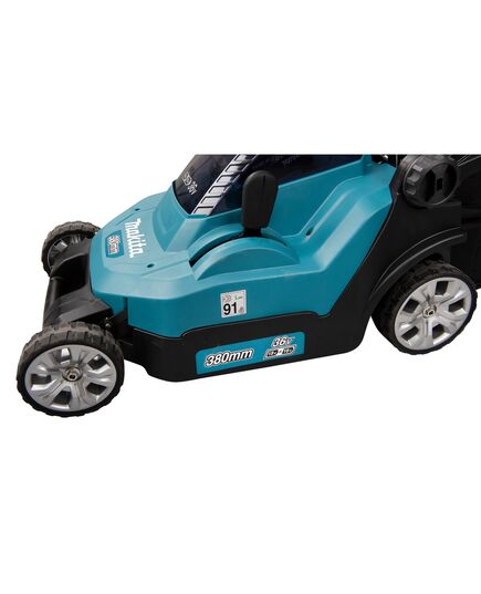 Газонокосилка аккумуляторная MAKITA DLM382CM2 (2xBL1840B,DC18SH), изображение 8