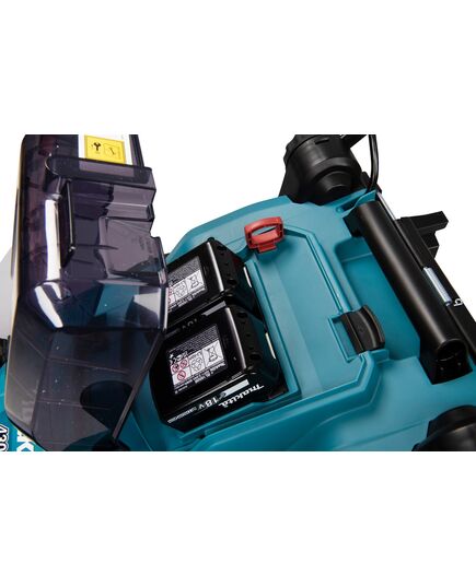 Газонокосилка аккумуляторная MAKITA DLM382CM2 (2xBL1840B,DC18SH), изображение 9