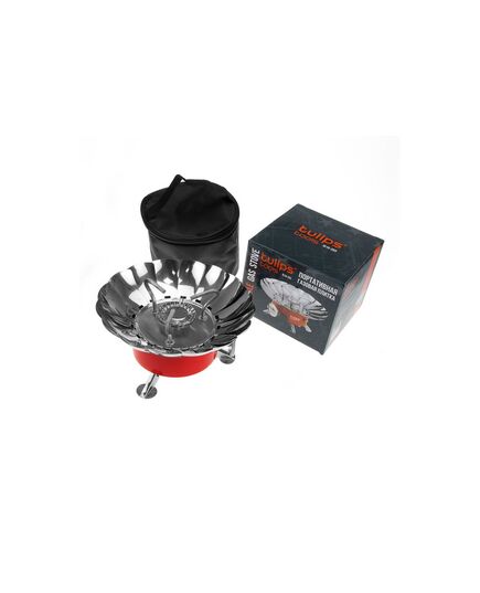 Плитка TULIPS газовая резьба с переходником для цангового балона, пьезо (IG15-809), изображение 5