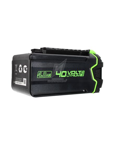 Аккумулятор GREENWORKS G40B4, 40В 4Ач Li-ion G-MAX 40V (2927007gw), изображение 3 от магазина Планета Инструмент Аккумулятор GREENWORKS G40B4, 40В 4Ач Li-ion G-MAX 40V (2927007gw), изображение 3