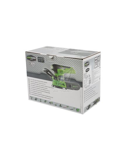 Аккумуляторная шлиф. машина GREENWORKS G24ROS, без АКБ и ЗУ, изображение 11