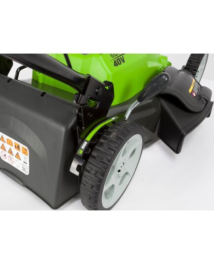 Газонокосилка аккумуляторная GREENWORKS Twin Force G40LM49DB (2500207), изображение 4