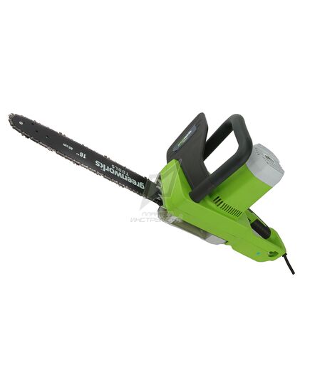 Пила цепная электрическая GREENWORKS GCS1840 (1,8 кВт, 16"), изображение 8
