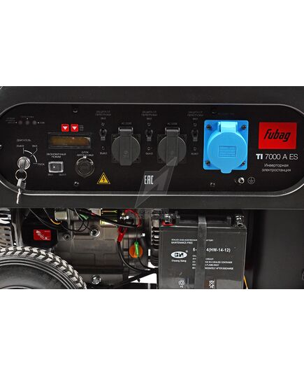 Генератор бензиновый (мобильная электростанция) FUBAG TI 7000 A ES, изображение 6