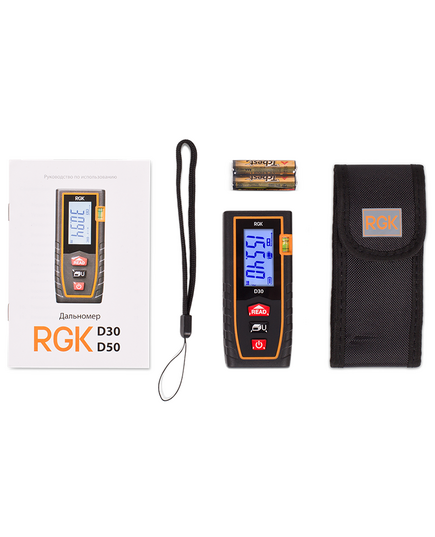 Дальномер лазерный RGK D30, изображение 3