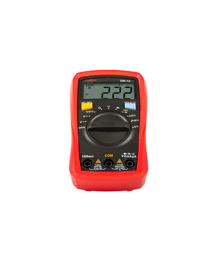 Мультиметр RGK цифровой DM-12, изображение 2